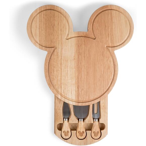 Disney Mickey Mouse Head Shaped Cheese Board by Toscana NEW - Picture 2 of 5